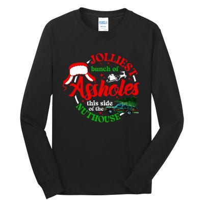 Retro Jolliest Bunch Of Assholes This Side Of The Nut House Tall Long Sleeve T-Shirt