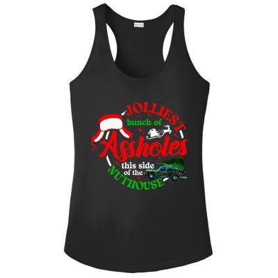 Retro Jolliest Bunch Of Assholes This Side Of The Nut House Ladies PosiCharge Competitor Racerback Tank