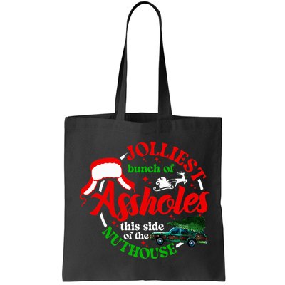 Retro Jolliest Bunch Of Assholes This Side Of The Nut House Bag