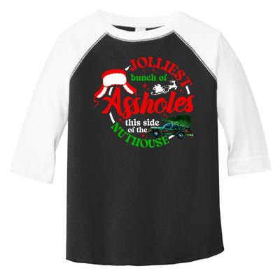 Retro Jolliest Bunch Of Assholes This Side Of The Nut House Toddler Fine Jersey T-Shirt