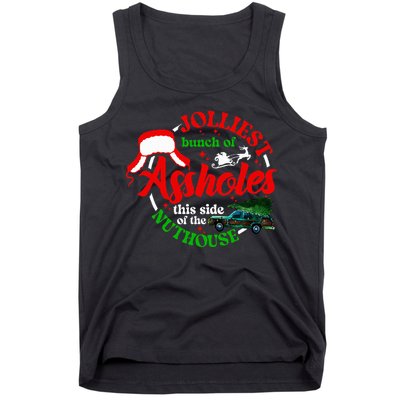 Retro Jolliest Bunch Of Assholes This Side Of The Nut House Tank Top