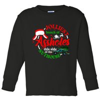 Retro Jolliest Bunch Of Assholes This Side Of The Nut House Toddler Long Sleeve Shirt