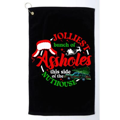Retro Jolliest Bunch Of Assholes This Side Of The Nut House Golf Towel