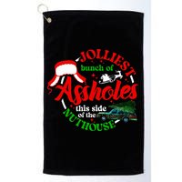 Retro Jolliest Bunch Of Assholes This Side Of The Nut House Golf Towel