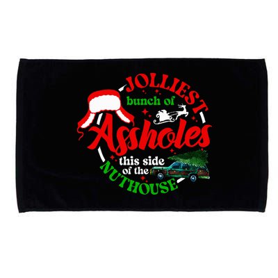 Retro Jolliest Bunch Of Assholes This Side Of The Nut House Microfiber Hand Towel