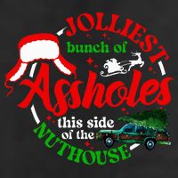 Retro Jolliest Bunch Of Assholes This Side Of The Nut House Microfiber Hand Towel