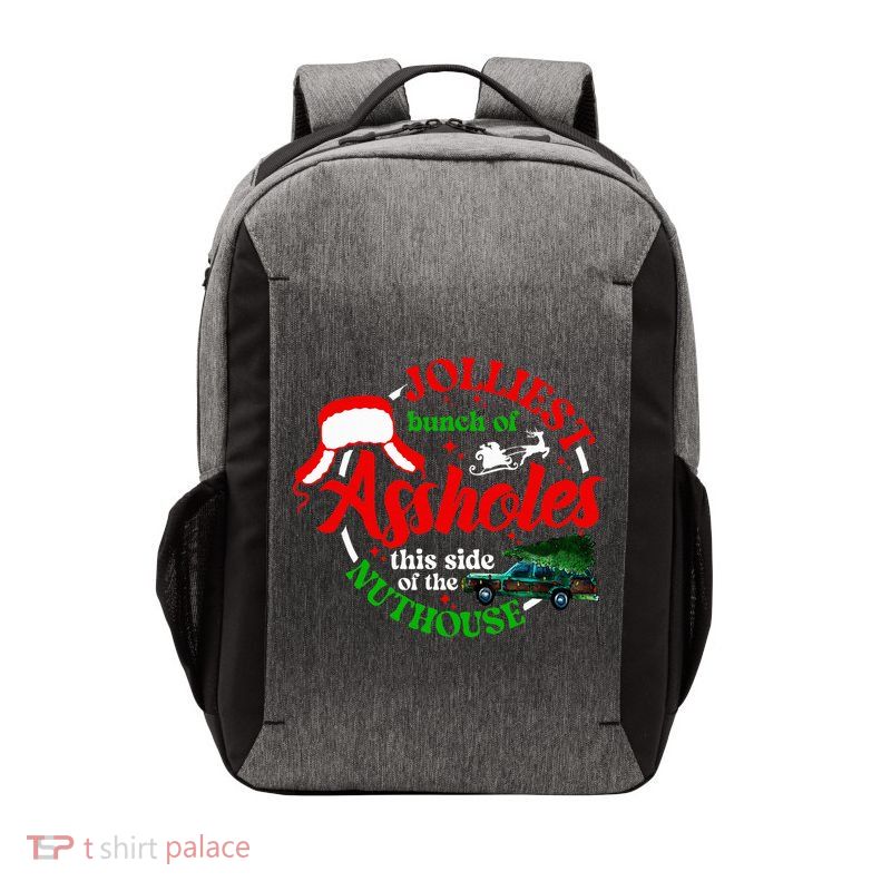 Retro Jolliest Bunch Of Assholes This Side Of The Nut House Vector Backpack