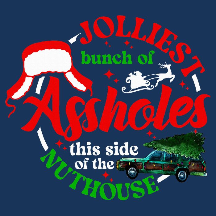 Retro Jolliest Bunch Of Assholes This Side Of The Nut House Infant Baby Jersey Bodysuit