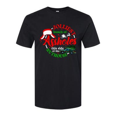 Retro Jolliest Bunch Of Assholes This Side Of The Nut House Softstyle® CVC T-Shirt