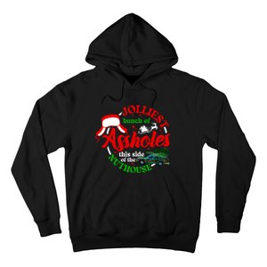 Retro Jolliest Bunch Of Assholes This Side Of The Nut House Hoodie