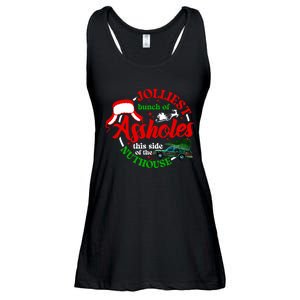 Retro Jolliest Bunch Of Assholes This Side Of The Nut House Ladies Essential Flowy Tank