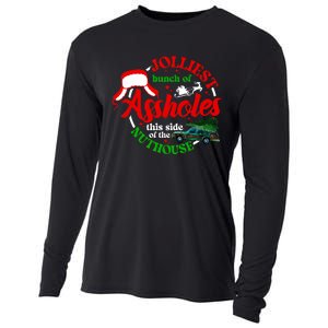 Retro Jolliest Bunch Of Assholes This Side Of The Nut House Cooling Performance Long Sleeve Crew