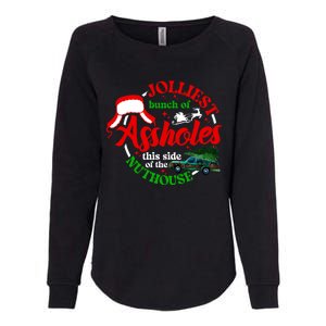 Retro Jolliest Bunch Of Assholes This Side Of The Nut House Womens California Wash Sweatshirt