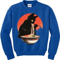 Ra Japanese Cat Japan Aesthetic Retro Vintage Japan Art Great Gift Kids Sweatshirt