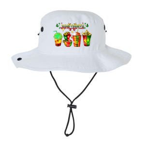 Retro Juneteenth Coffee Human Rights Legacy Cool Fit Booney Bucket Hat