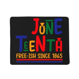 Retro Juneteenth Celebration Freeish Since 1865 Gift African Pride Mousepad