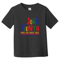 Retro Juneteenth Celebration Freeish Since 1865 Gift African Pride Toddler T-Shirt