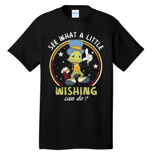 Retro Jiminy Cricket See What A Little Wishing Can Do Tall T-Shirt