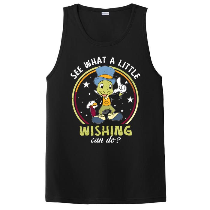 Retro Jiminy Cricket See What A Little Wishing Can Do PosiCharge Competitor Tank