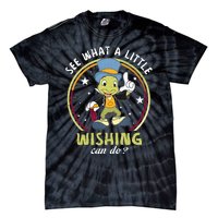 Retro Jiminy Cricket See What A Little Wishing Can Do Tie-Dye T-Shirt