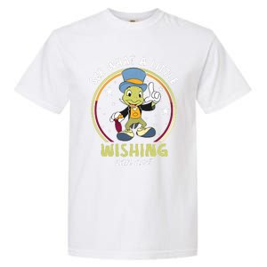 Retro Jiminy Cricket See What A Little Wishing Can Do Garment-Dyed Heavyweight T-Shirt