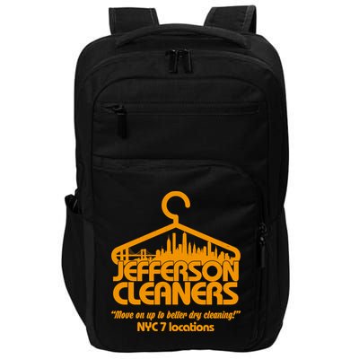 Retro Jefferson Cleaners Logo Impact Tech Backpack