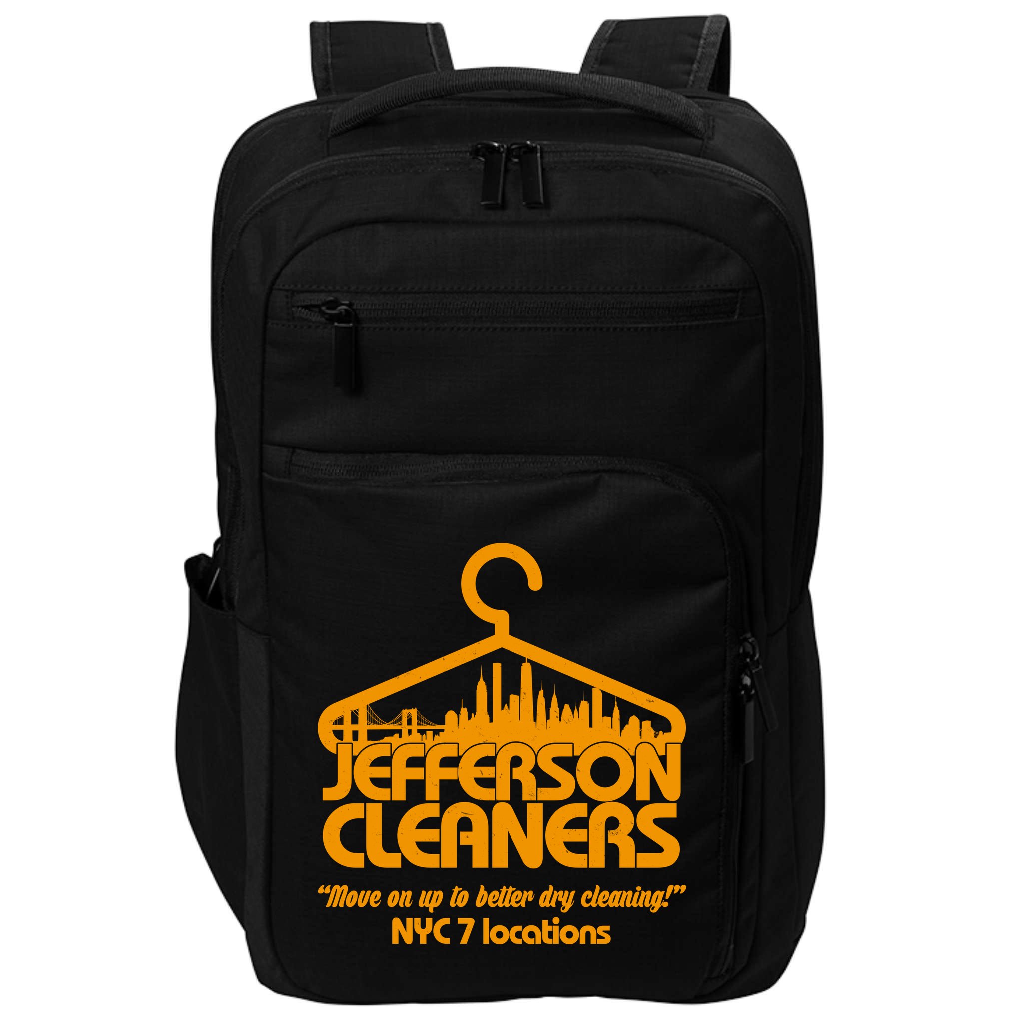 Retro Jefferson Cleaners Logo Impact Tech Backpack