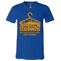 Retro Jefferson Cleaners Logo V-Neck T-Shirt