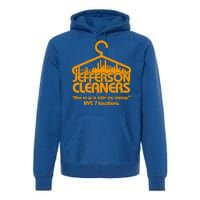 Retro Jefferson Cleaners Logo Premium Hoodie