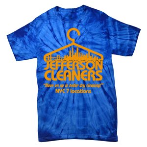 Retro Jefferson Cleaners Logo Tie-Dye T-Shirt