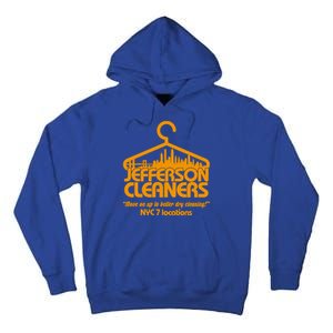 Retro Jefferson Cleaners Logo Tall Hoodie