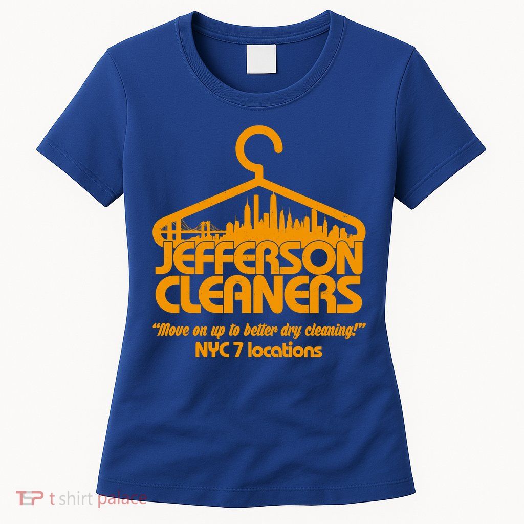 Retro Jefferson Cleaners Logo Womens T-Shirt