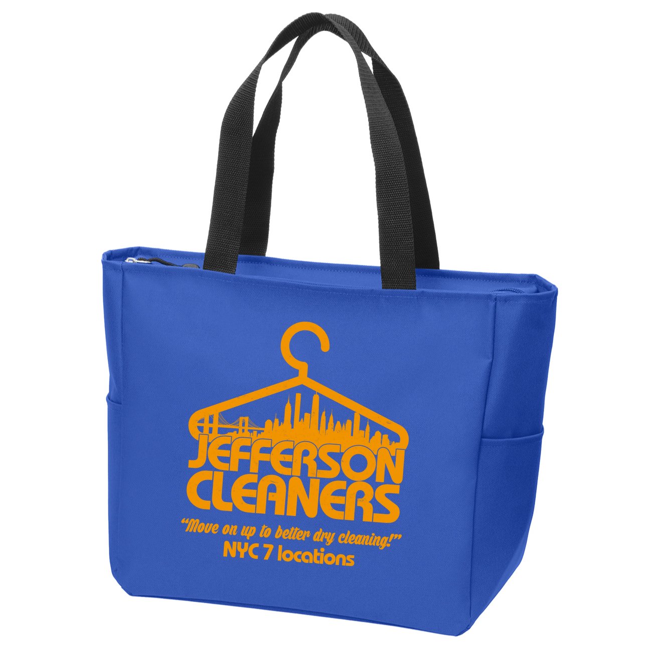 Retro Jefferson Cleaners Logo Zip Tote Bag