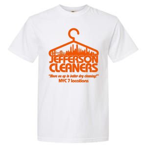 Retro Jefferson Cleaners Logo Garment-Dyed Heavyweight T-Shirt