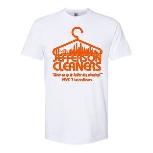 Retro Jefferson Cleaners Logo Softstyle CVC T-Shirt