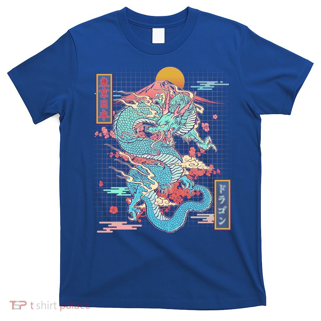 Retro Japanese Dragon Tokyo Japan T-Shirt