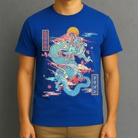 Retro Japanese Dragon Tokyo Japan T-Shirt