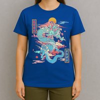 Retro Japanese Dragon Tokyo Japan T-Shirt