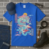 Retro Japanese Dragon Tokyo Japan Tall T-Shirt
