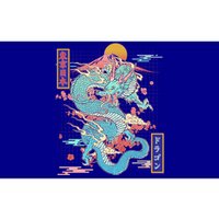 Retro Japanese Dragon Tokyo Japan Bumper Sticker