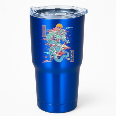 Retro Japanese Dragon Tokyo Japan Tumbler