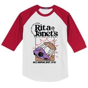 Rita & Janets Driving School Kids Colorblock Raglan Jersey