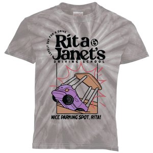 Rita & Janets Driving School Kids Tie-Dye T-Shirt