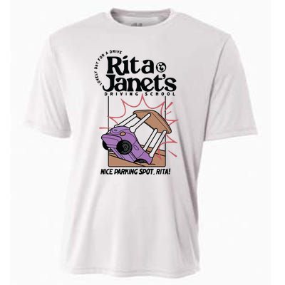 Rita & Janets Driving School Cooling Performance Crew T-Shirt