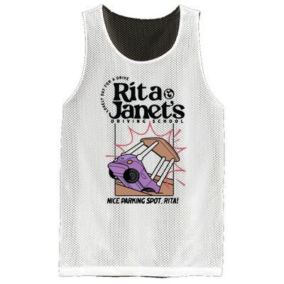 Rita & Janets Driving School Mesh Reversible Basketball Jersey Tank