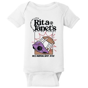 Rita & Janets Driving School Baby Bodysuit