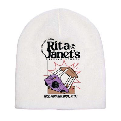 Rita & Janets Driving School Short Acrylic Beanie