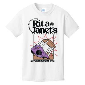 Rita & Janets Driving School Kids T-Shirt