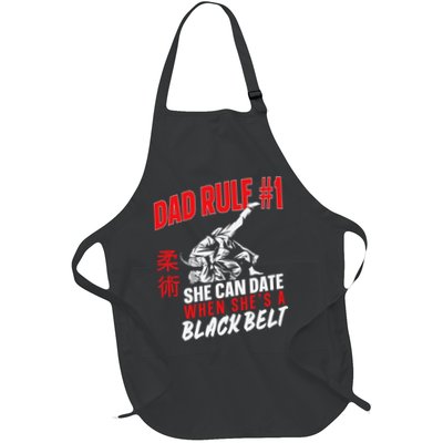 Retro Jiu-Jitsu Dad BJJ Man Father Vintage Apron