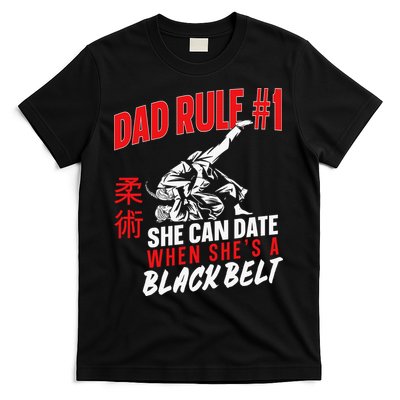 Retro Jiu-Jitsu Dad BJJ Man Father Vintage T-Shirt